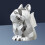 Electroplated ABS Tissue Dispenser - Light Luxury 1