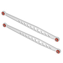 2 Stück Aluminiumlegierung Hinterachslink für 1/7 RC Auto Silber