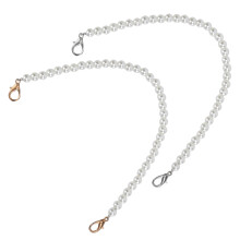 2 Stück Silber- & Goldfarbener Wechselbarer Bag Strap 30cm für Handys & Schmuck