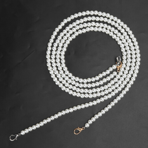 2pcs Silver & Gold Bag Straps 1M Replaceable Purse Chain Accessories 2