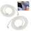 2pcs Silver & Gold Bag Straps 1M Replaceable Purse Chain Accessories 16