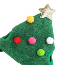 Christmas Dog & Cat Hat Scarf Bibs — Polyester, for Pets 1-7.5kg