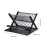 2-Tier Dish Rack, Large Capacity, Black, Foldable 2