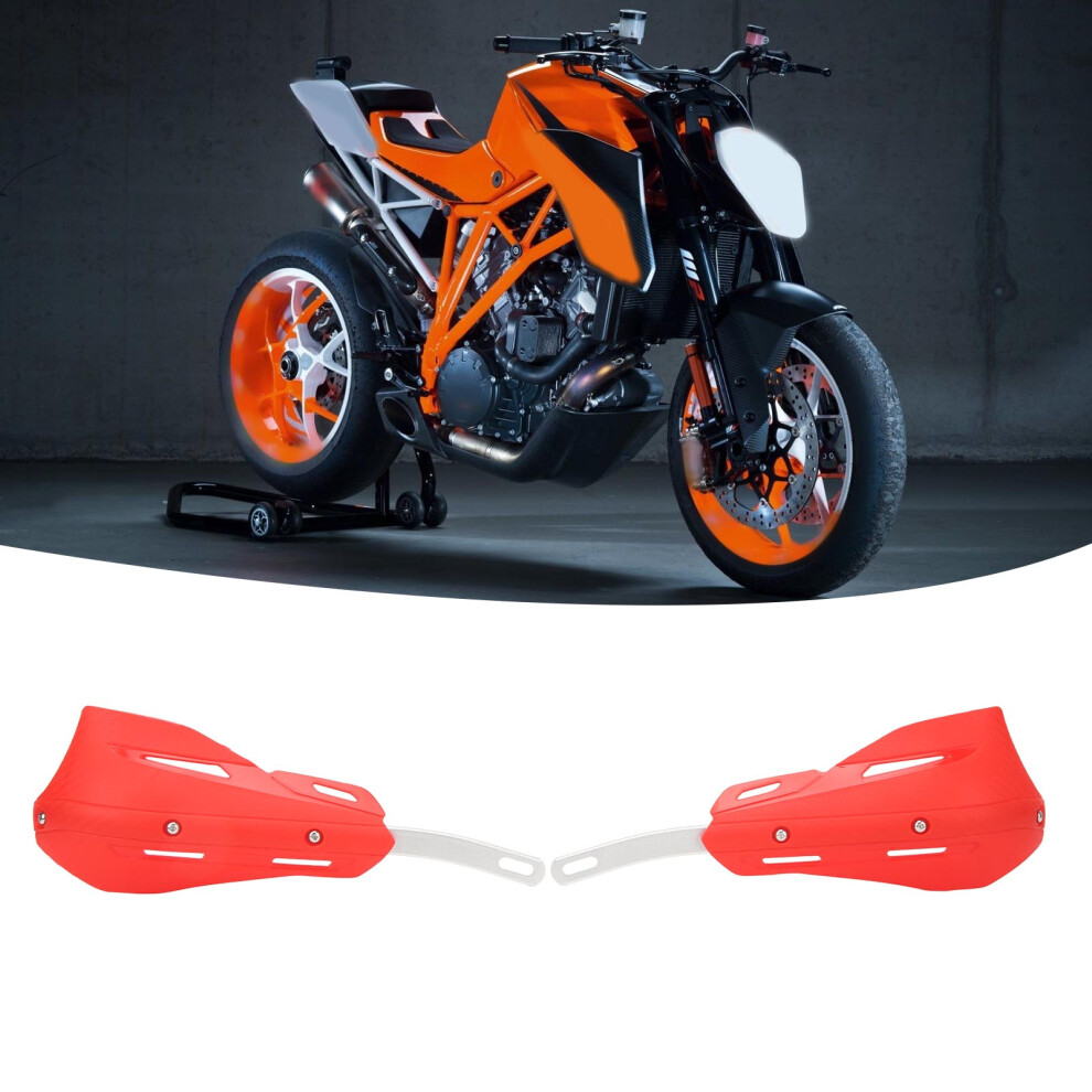 Motorbike Handguard 22Mm 28Mm Universal For Yzf Wrf Alloy Handlebar Shield Red 8781393526071