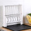 2-Tier Dish Rack, Large Capacity, Black, Foldable 7