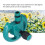 G1/2 Irrigatore automatico in ABS ruotabile a 360 9