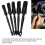 5PCS Car Detailing Brush Set Microfiber & Microfilament Cleaning Tools 5