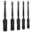 5PCS Car Detailing Brush Set Microfiber & Microfilament Cleaning Tools 12