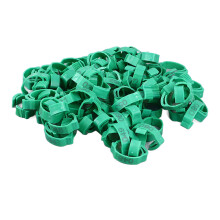 100Pcs Green Leg Rings OneSize Numbered ClipOn