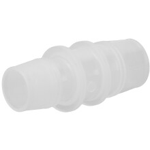 Connettore di valvola d'aria per acquario 6-4mm PVC bianco