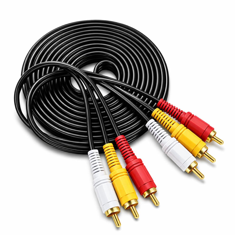 Boulton Rca Cables 1.5M Length Â Rca Audio Cable Phono Plugs Â 3Rca To 3Rca Cable Male-To-Male Lead Â Rca To Rca Cable Stereo Speaker Wire Adapt 5004658025670