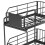 Spice Rack 2-Tier Large Capacity Black Organizer 11
