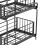 Spice Rack 2-Tier Large Capacity Black Organizer 9