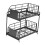 Spice Rack 2-Tier Large Capacity Black Organizer 14