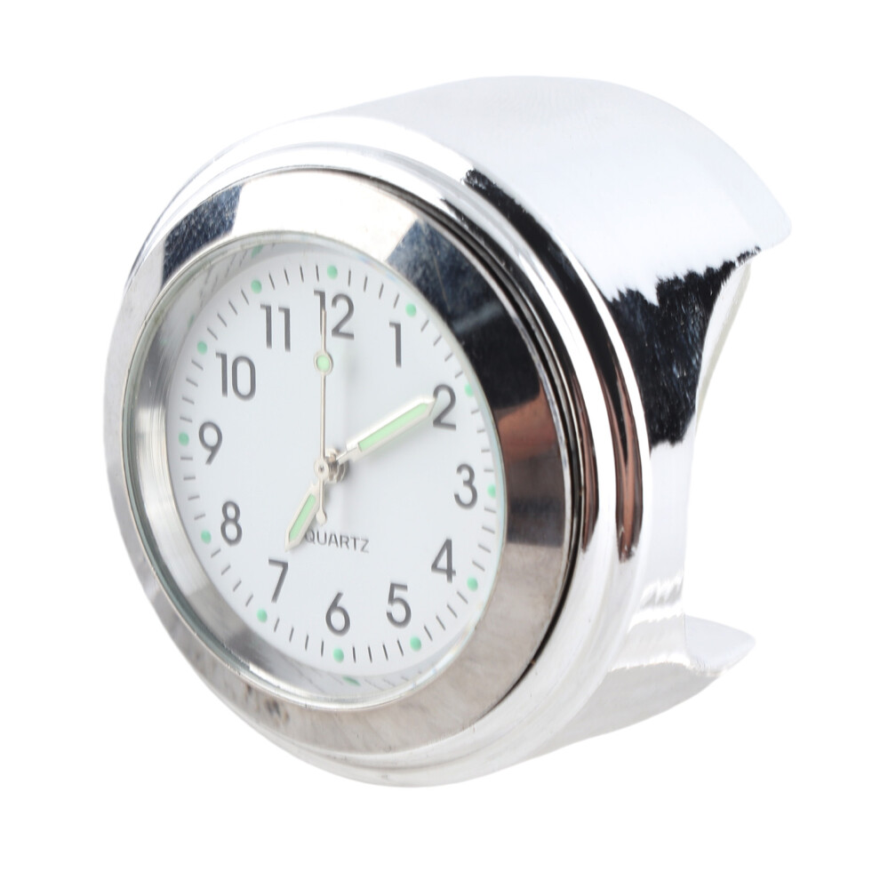 Aluminum Motorcycle Handlebar Clock 7/8In-1In, Luminous, 950Mah 7901388271750