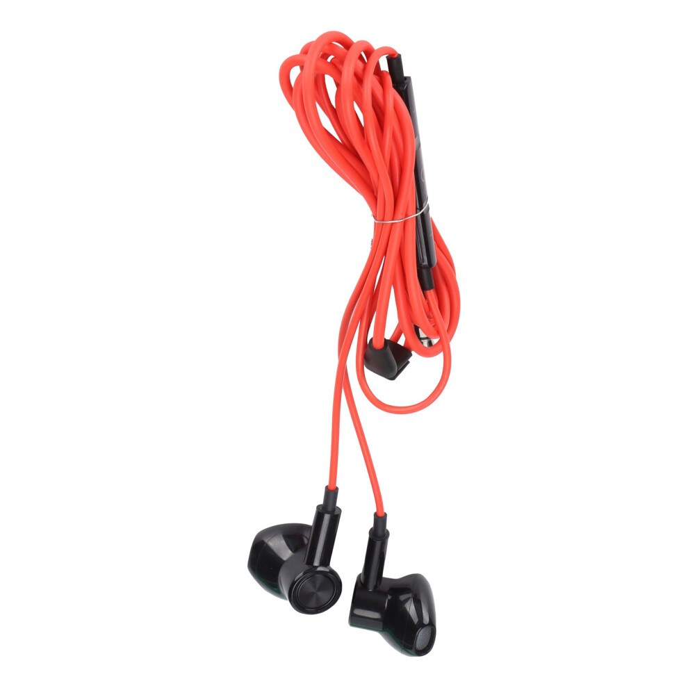 Me530 Wi Earphone 3.5Mm Heavy Bass Earbuds 1.2M Red 8741388272543
