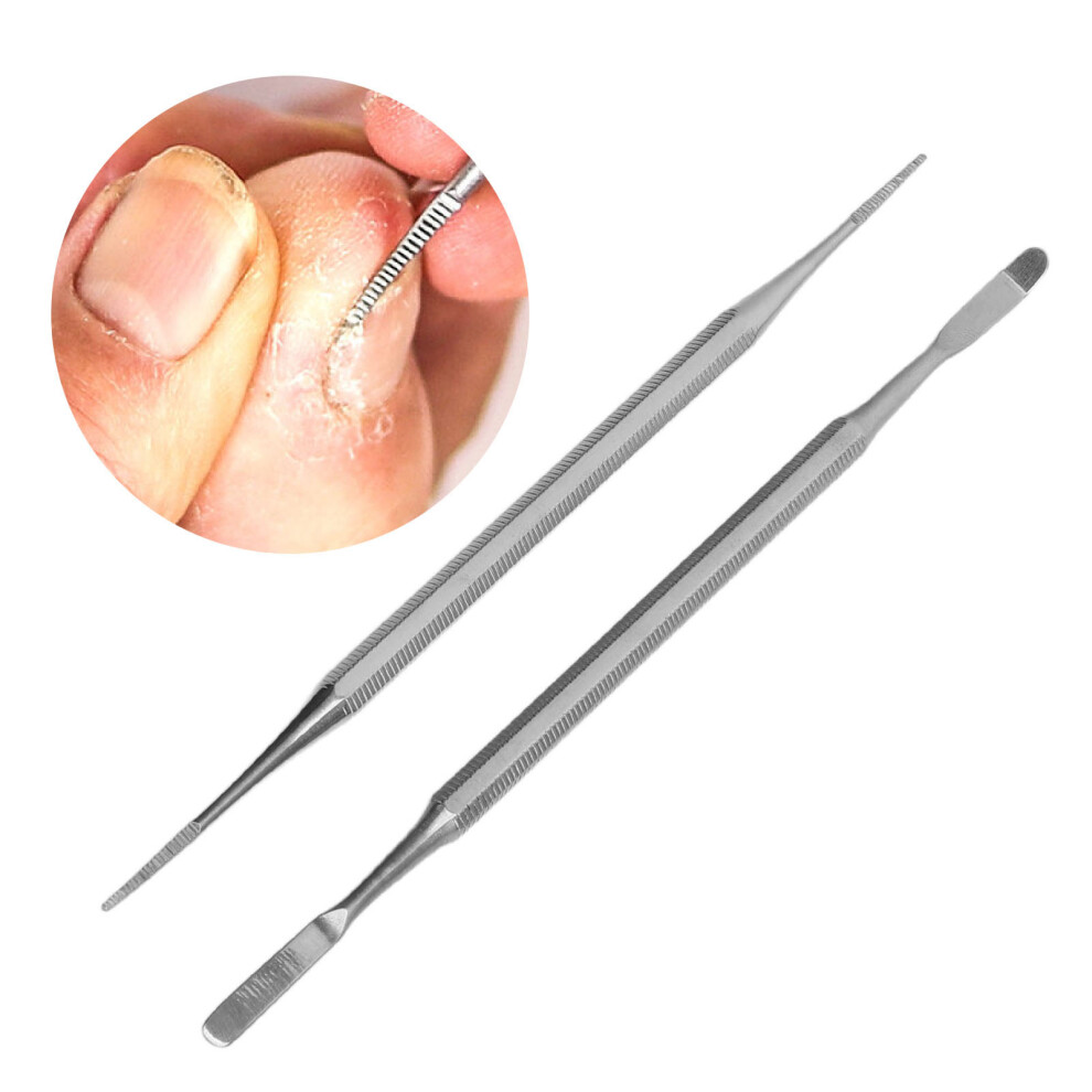 Nail Care Tool Stainless Steel Ingrown Toenail File & Lifter for Pedicure