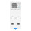 Adjustable 230VAC Voltage Protector with Backlight, 80A, 81x36x60mm 1