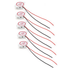 Weißer aktiver Summer 5er-Pack Daueralarm-Signal 95dB DC 3-24V