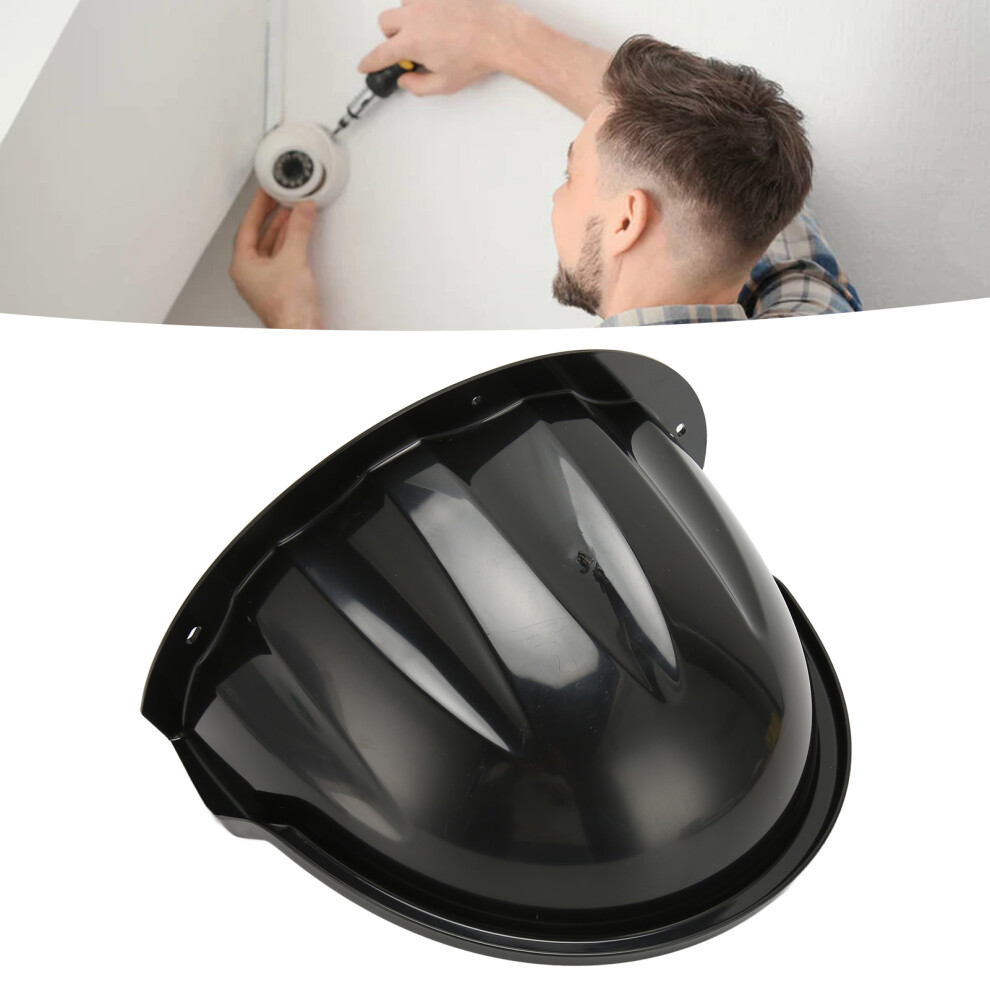 Outdoor Security Camera Sun Rain Shield Abs Plastic Weatherproof Cover Black 4941388274811