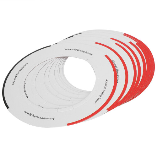 10Pcs Wax Warmer Cleaning Paper Rings, 15.7cm Outer Diameter