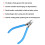 Heavy Duty Diagonal Pliers Wire Cutting Tool with Spring for Electrical Work 3