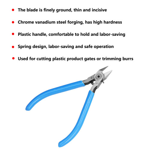 Heavy Duty Diagonal Pliers Wire Cutting Tool with Spring for Electrical Work 2