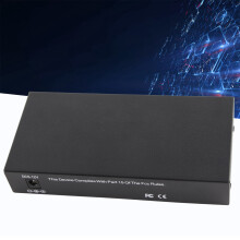 Ethernet Media Converter 10/100/1000M 4 Fiber Dual Ports, Single Mode