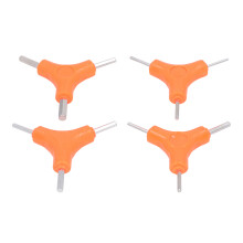 Y Wrench Bike Tool 4Pcs Compact Cycling Maintenance Set 3 Way Hex Wrench