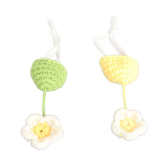 2Pcs Hamster Hat with Adjustable Strap 4x3.2cm