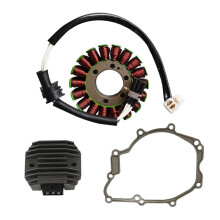 Magneto Coil Stator Voltage Rectifier Gasket Assy for YZF R6 R6S YZFR6 YZFR6S 4JH-81960-00-00 Motorcycle Parts