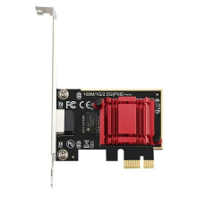 Tarjeta de Red PCI-e de 2,5 G con Chip RTL8125B, Gigabit Ethernet, PCI Express, 100/2500 Mbps, 1 Gbps/2,5 Gbps, RJ45, LAN para PC.