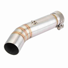 Motorcycle Exhaust Mid Pipe for CBR400R CBR500R 2013-2015 Stainless Steel