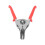 Multifunctional Wire Stripper Tool, 0.5-6mm², Red Handle, Alloy Steel 1