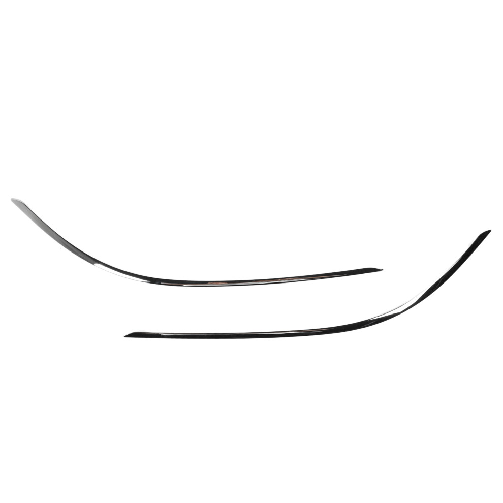 W204 Chrome Lower Bumper Moulding Pair 7293282903685