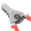 Multifunctional Wire Stripper Tool, 0.5-6mm², Red Handle, Alloy Steel 6