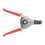 Multifunctional Wire Stripper Tool, 0.5-6mm², Red Handle, Alloy Steel 9
