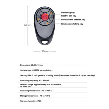 Wasserdichter Motorrad-Fahrrad-Diebstahlalarm Drahtlose Fernbedienung Fahrrad-Sicherheitsalarm 113DB Elektroauto-Alarm