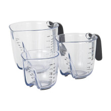 KitchenAid Set of 3 Measuring Jugs Matte Black