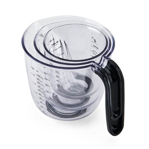 KitchenAid KitchenAid Set of 3 Measuring Jugs Matte Black 2