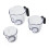 KitchenAid KitchenAid Set of 3 Measuring Jugs Matte Black 4