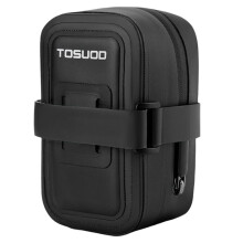 TOSUOD Bicycle Saddle Bag Large Capacity Bicycle Rear Tail Bag Mountain Road Bike Tube Bag