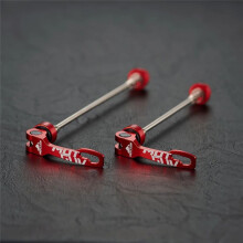 MOTSUV Aluminum Alloy Quick Release Skewer Set for MTB and Road Bikes Mountain Bike Hub Accessories Red