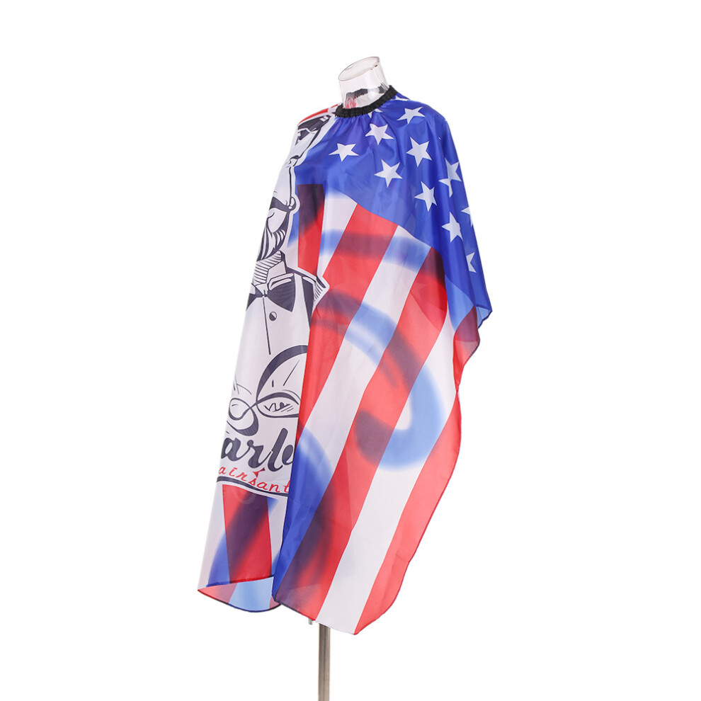 Waterproof Nylon Hairdressing Cape for Salon, Barber, & Home Use