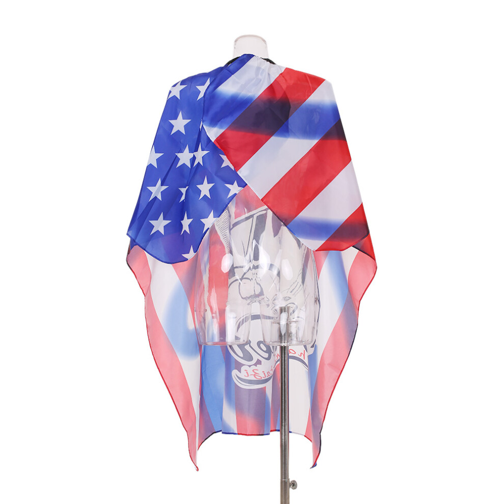 Waterproof Nylon Hairdressing Cape for Salon, Barber, Home Use