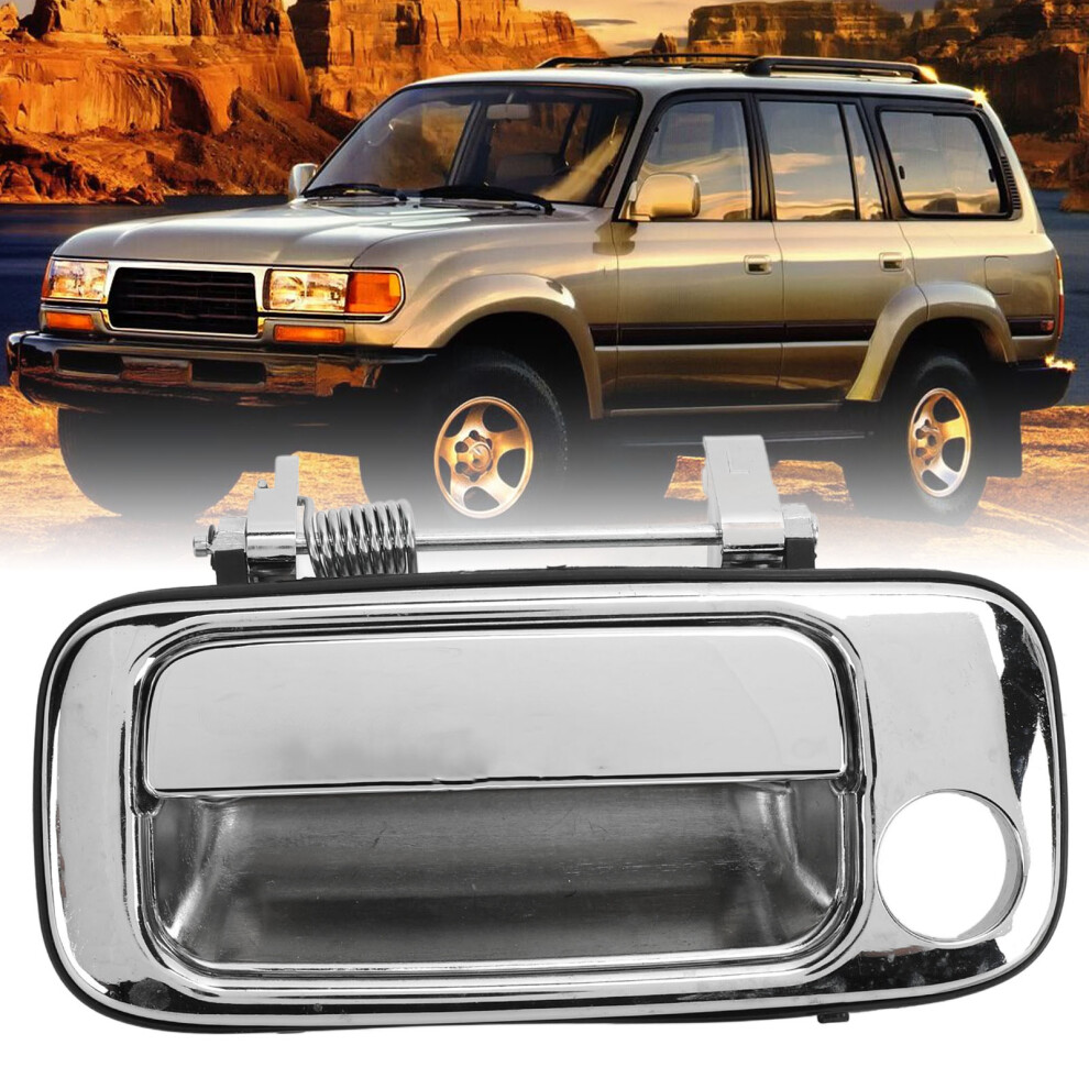 Abs Exterior Door Handle For Land Cruiser 1991-1997, Electroplated Durable Replacement 8461388279990