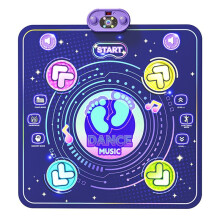 New Design Wireless for  Light Electronic Dance Mat Kids' Musical Toy Dance Floor Blanket Plastic Birthday