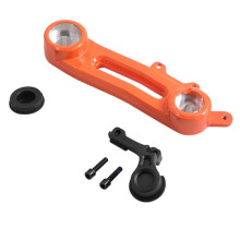 Brazo de Palanca del Amortiguador Trasero  OXO/OX con Cubierta de Fuerza, Piezas de Reparación para Patinete Eléctrico, Color Naranja.