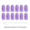 White Peach Scent Electrostatic Duster Electrostatic Adsorption Multi-Function Dust Duster Household Cleaning C 2