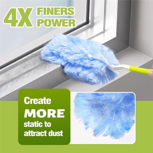 Electrostatic Duster Double-Sided Adsorption Household Duster Multi-Function Replacement Kit Accessories A 2